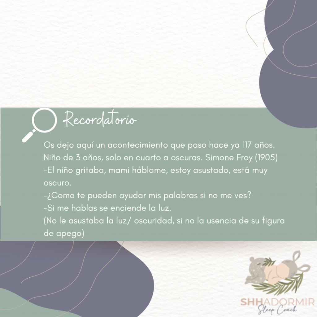 Sueño en bebés, experimento