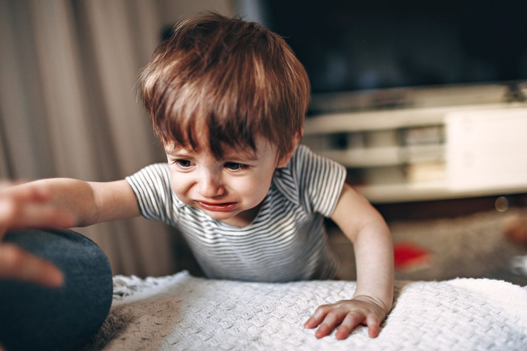 Rabietas en niños de 2 años